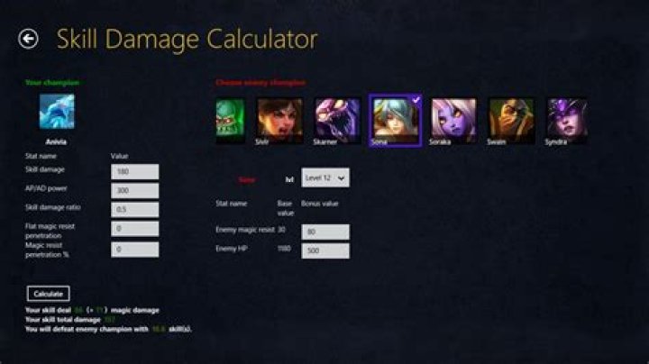 How is self-mitigated damage calculated?