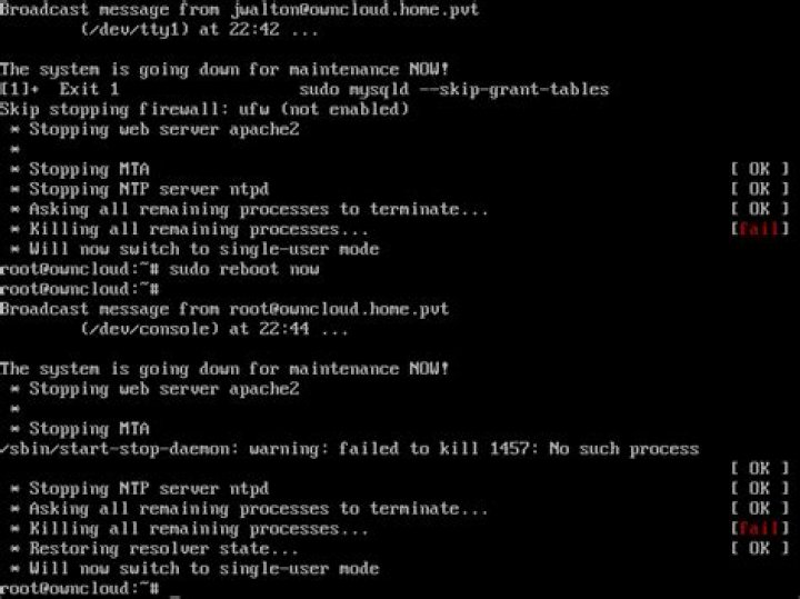 How is the [OK] or [FAIL] column created?