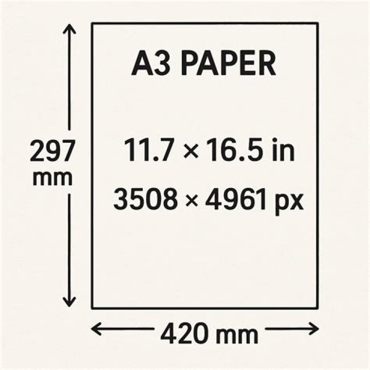 How many pixels is the A3 format?
