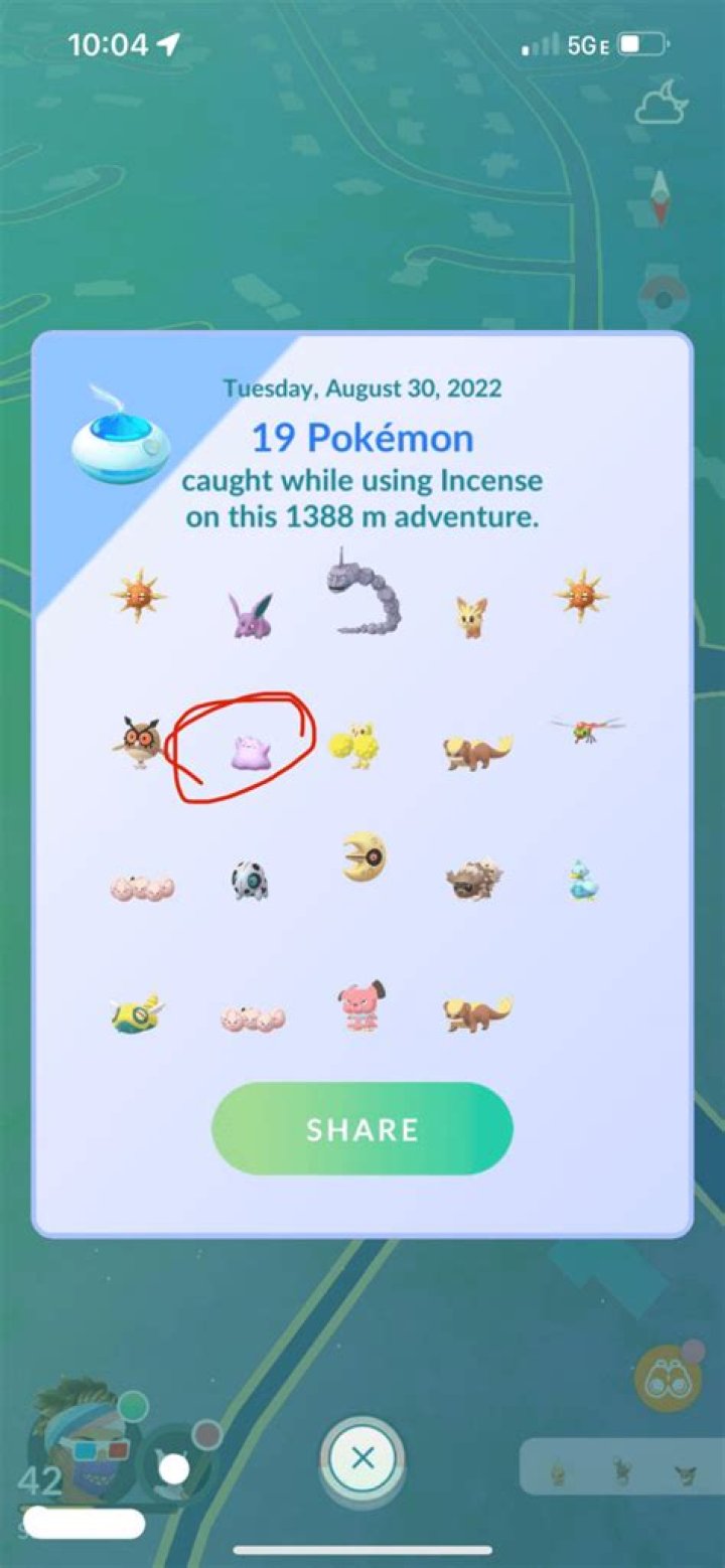How often does incense spawn Pokemon?