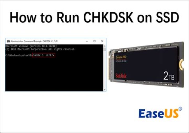 How safe is it to run CHKDSK /b on an SSD?