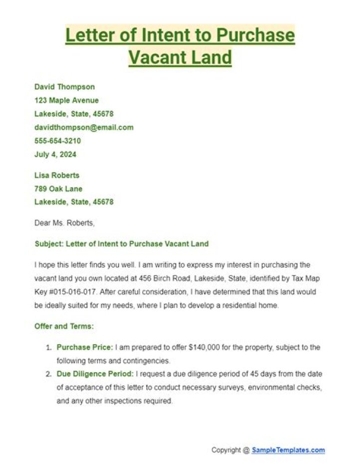 How soon does the plot of land letter arrive for morthal thane?