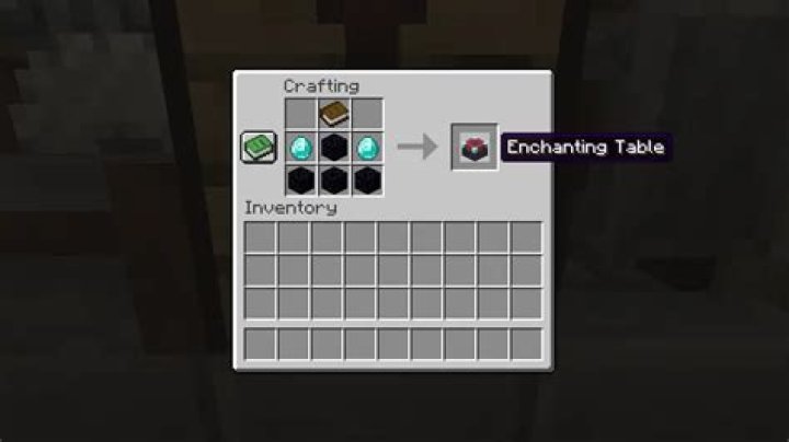How to build a enchanting table