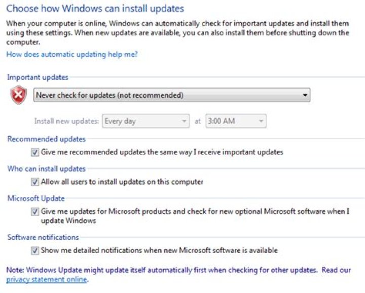 How To Cancel Pending Windows 7 Updates