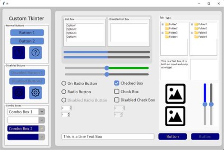 How to center a Tkinter widget?