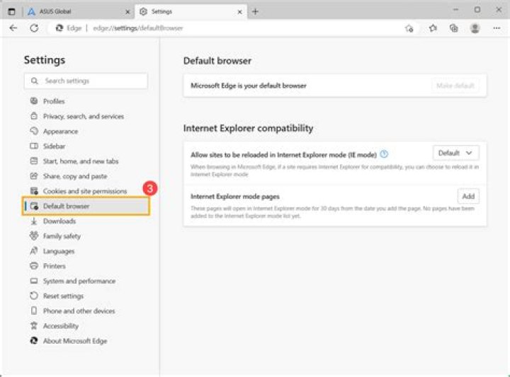 How to change the about: pages in IE?