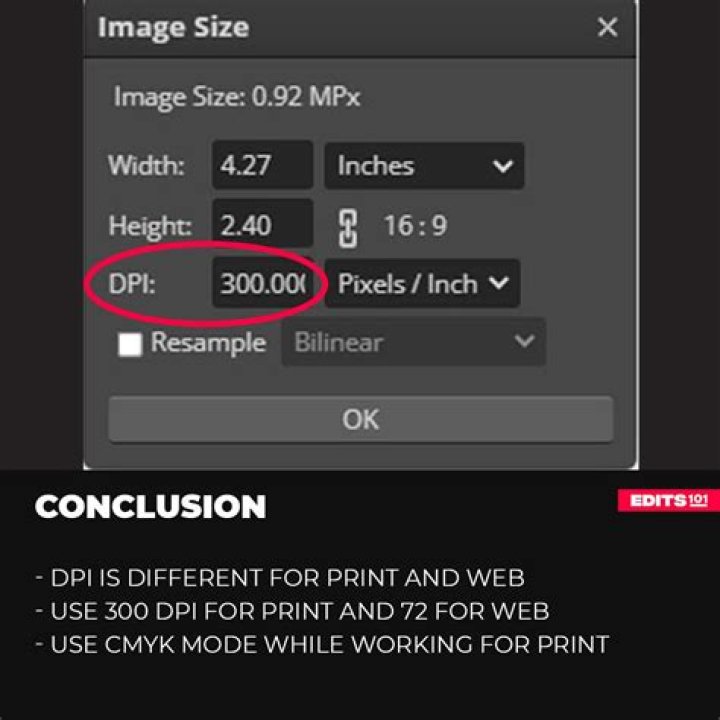 How to change the DPI value for screenshots?