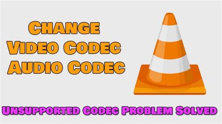 How to change video codec that is being use for videos?