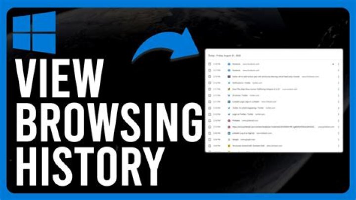 How to check Internet browsing history through cmd or powershell on Windows?