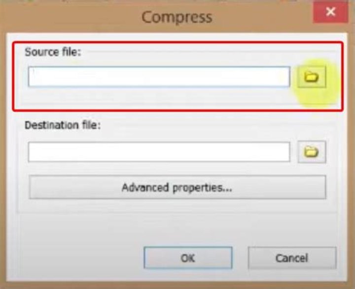 How to compress an ISO file