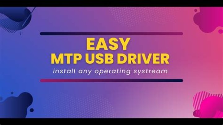 How to connect MTP devices via USB?