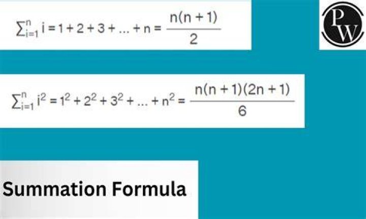 How to convert sum into formula?