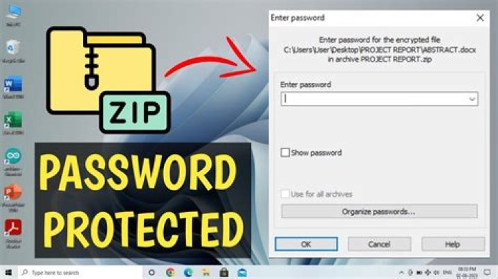 How to crack the password of a zip which is protected with a password?