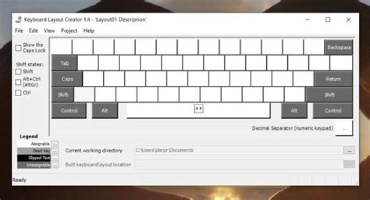 How to create a custom keyboard layout?