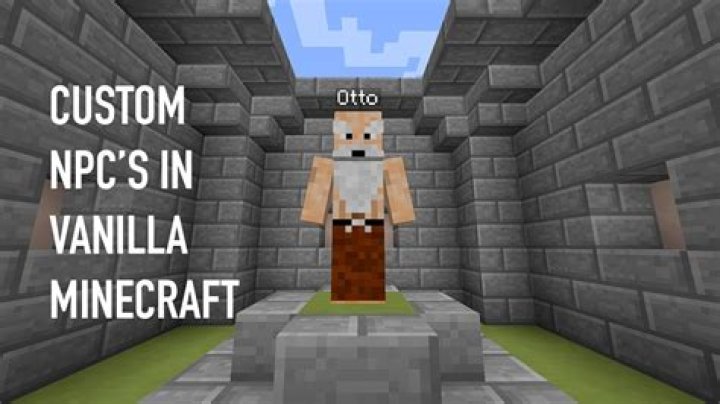 How to create custom NPC's in vanilla minecraft? (1.10.2)