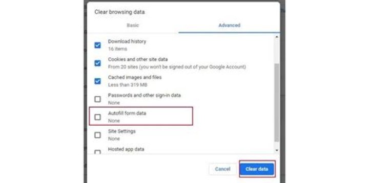 How to delete specific autofill entries from Google Chrome?