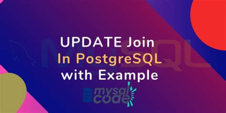 How to do an update + join in PostgreSQL?