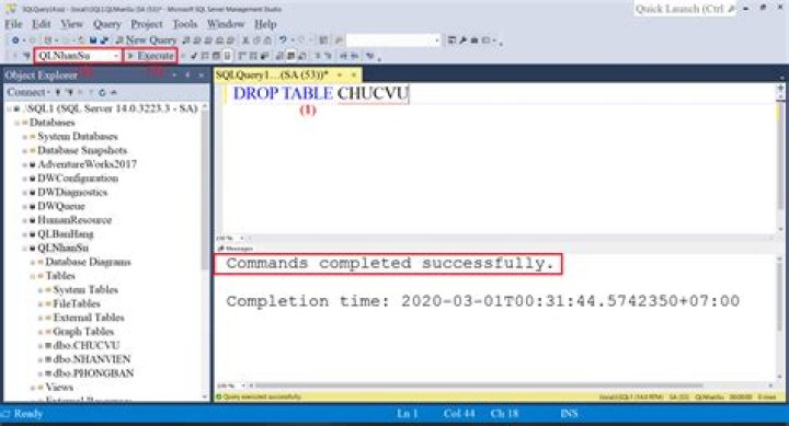 How to drop all user tables?