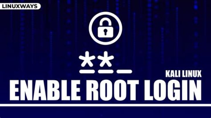 How to enable root login?