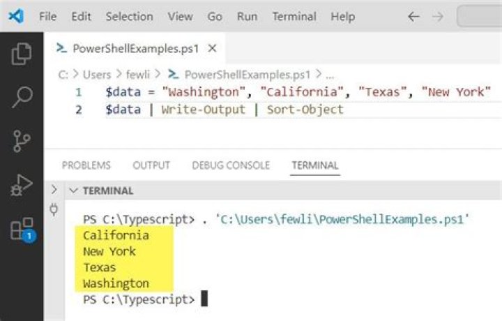 How to escape a character in Write-Output with Powershell?