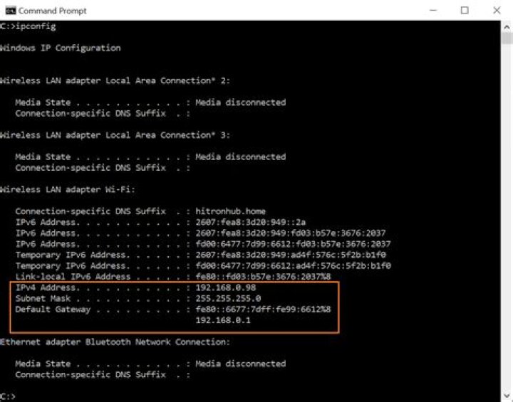 How to fetch the IP address,subnet,gateway and dns servers from ipconfig /all using batch