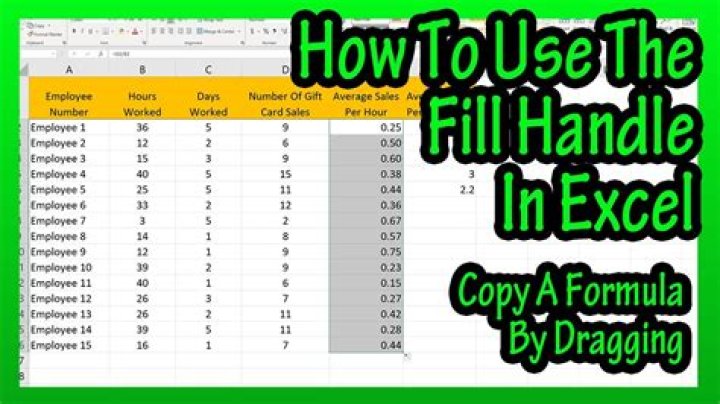 How to fill columns in excel with variable data?