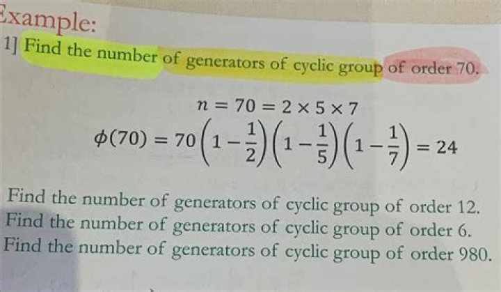 How to find a generator of a cyclic group?
