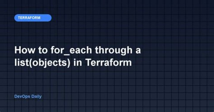 How to for_each through a list(objects) in Terraform 0.12