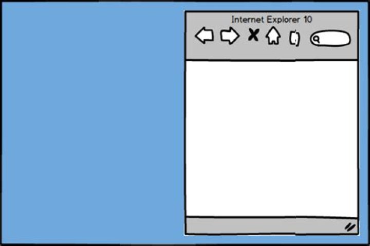 How to force Internet Explorer to keep its window size when being docked?