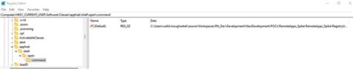 How to get Chrome to accept a custom protocol handler