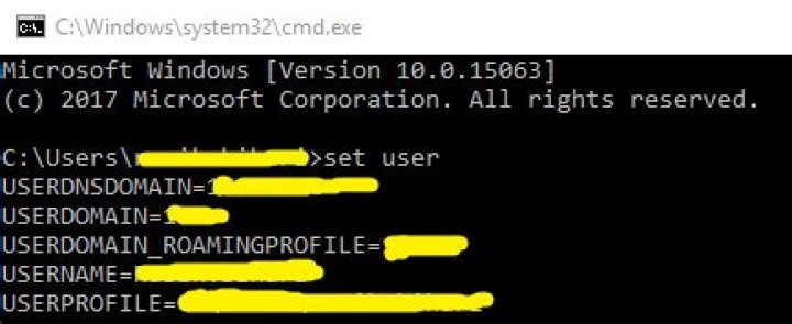 How to get domain name in Windows using command?
