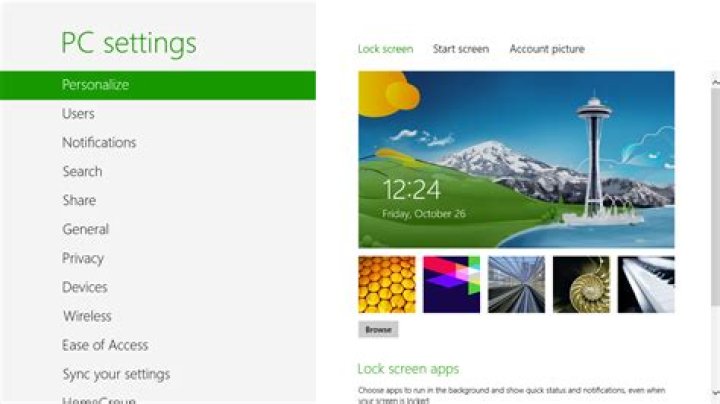 How to get to the Windows 8 Lock Screen on Microsoft Surface?