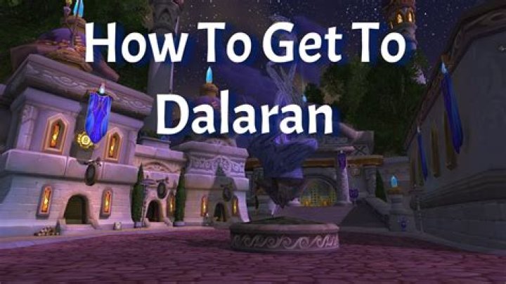 How to go to Dalaran from Ashran?