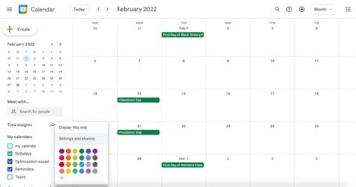 How to hide time slots from Google calendar?