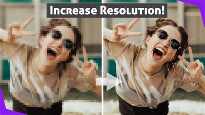 How to increase image resolution?