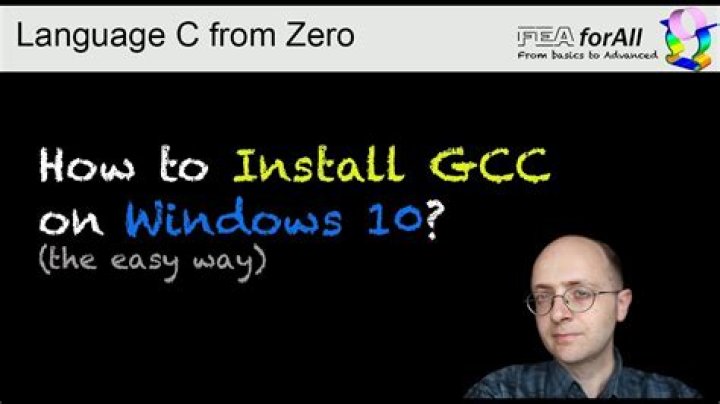 How to install GCC on Windows 7