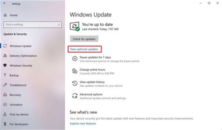 How to install optional update KB5007253 if it is not listed?