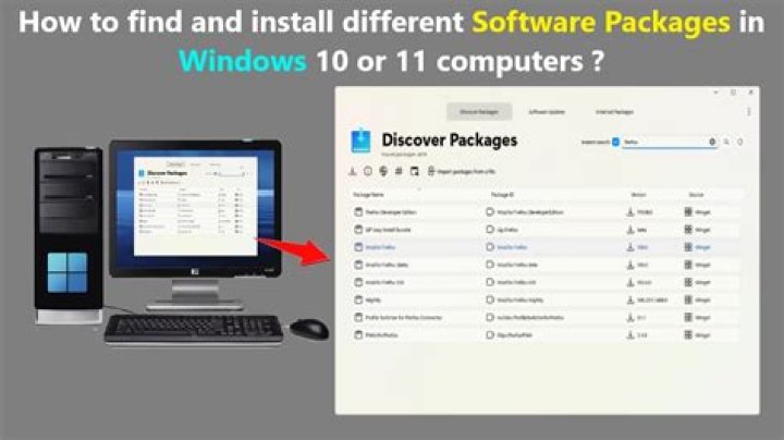 How to install packages ('apt-get install') in Windows?