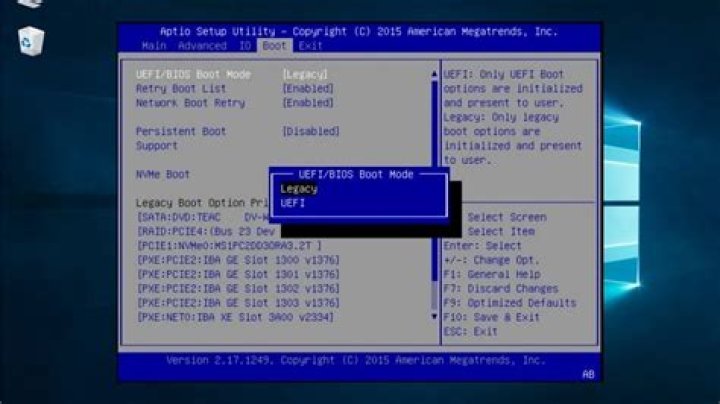How to install UEFI BIOS?