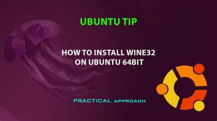 How to install wine32 on ubuntu 18.04 64bit?