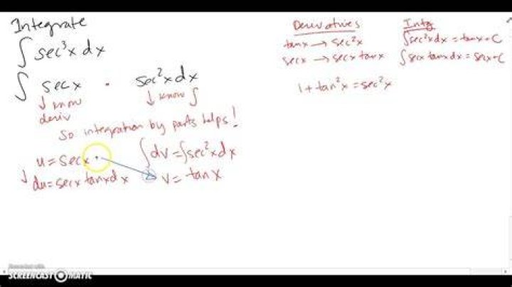 How to integrate $\sec^3 x \, dx$? [duplicate]