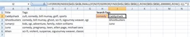How to Label / Tag Items in a Spreadsheet