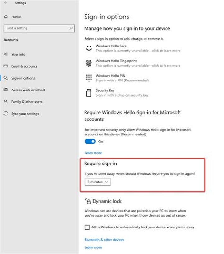 How to lock Windows 10 screen without turn off?