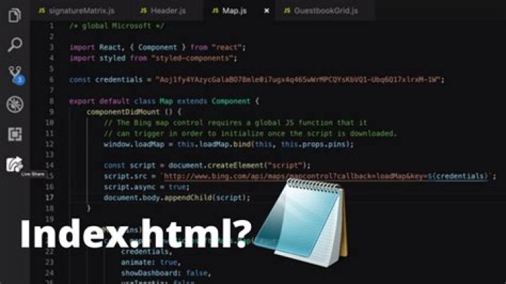 How to make a website run the index.html file?