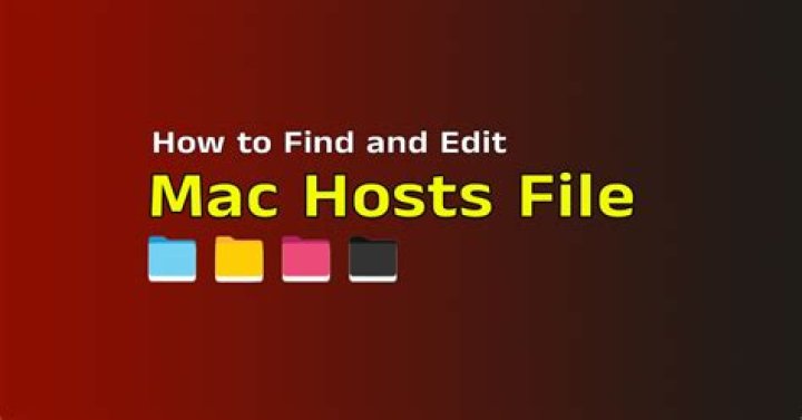 How to make changes to Mac OS hosts file take effect?