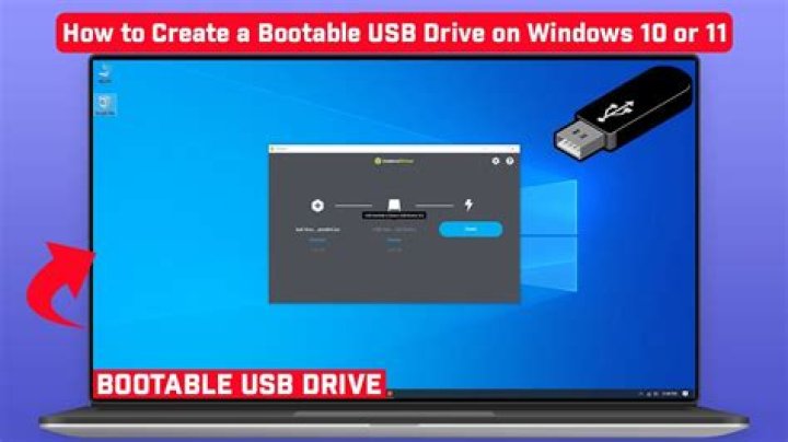 How to make windows bootable auto run usb