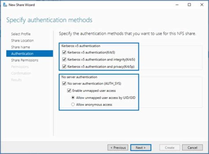 How to map user IDs on an NFS share?