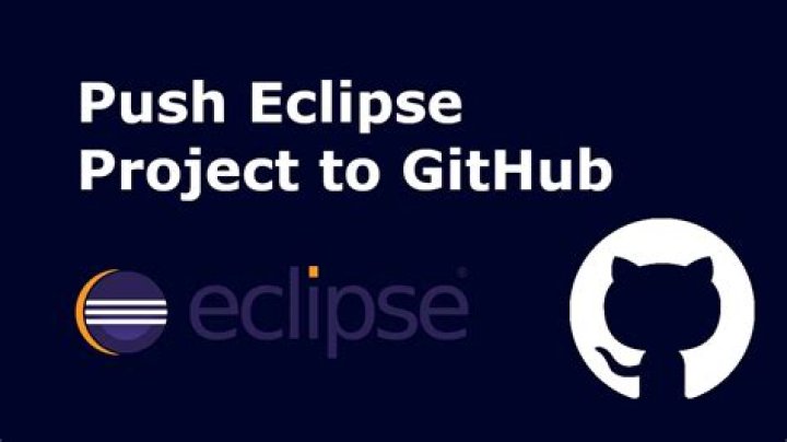 How to push an existing Eclipse project to GitHub?