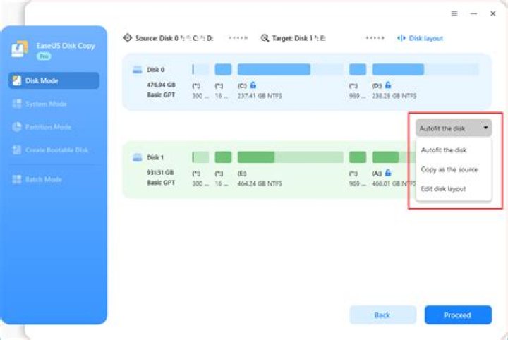 How to raw copy an HDD to another one