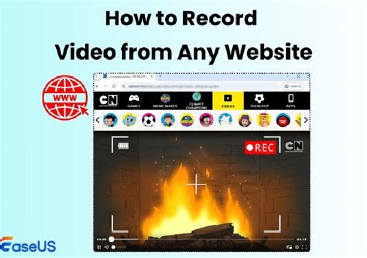 How to Record Web Page as Video with Transparency?
